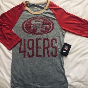 Nike Women’s 49ers Quarter Sleeve Shirt